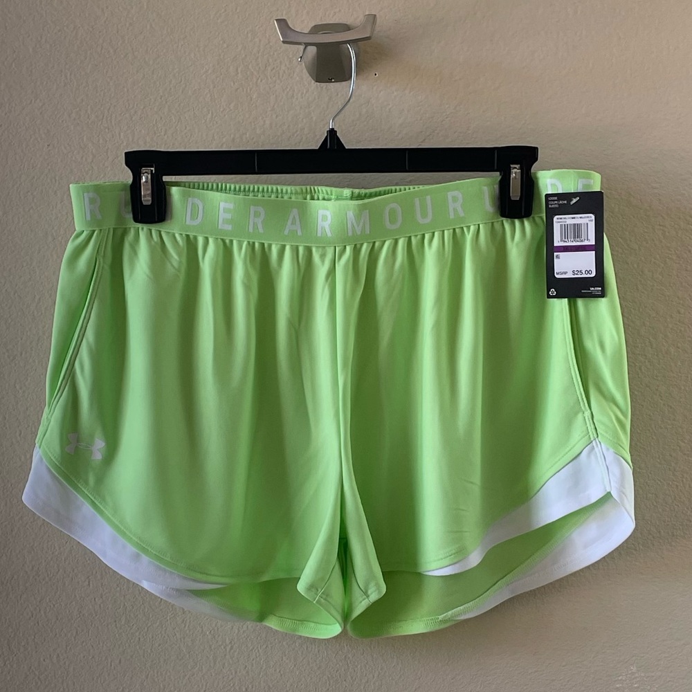 Under Armour Women's Green Shorts